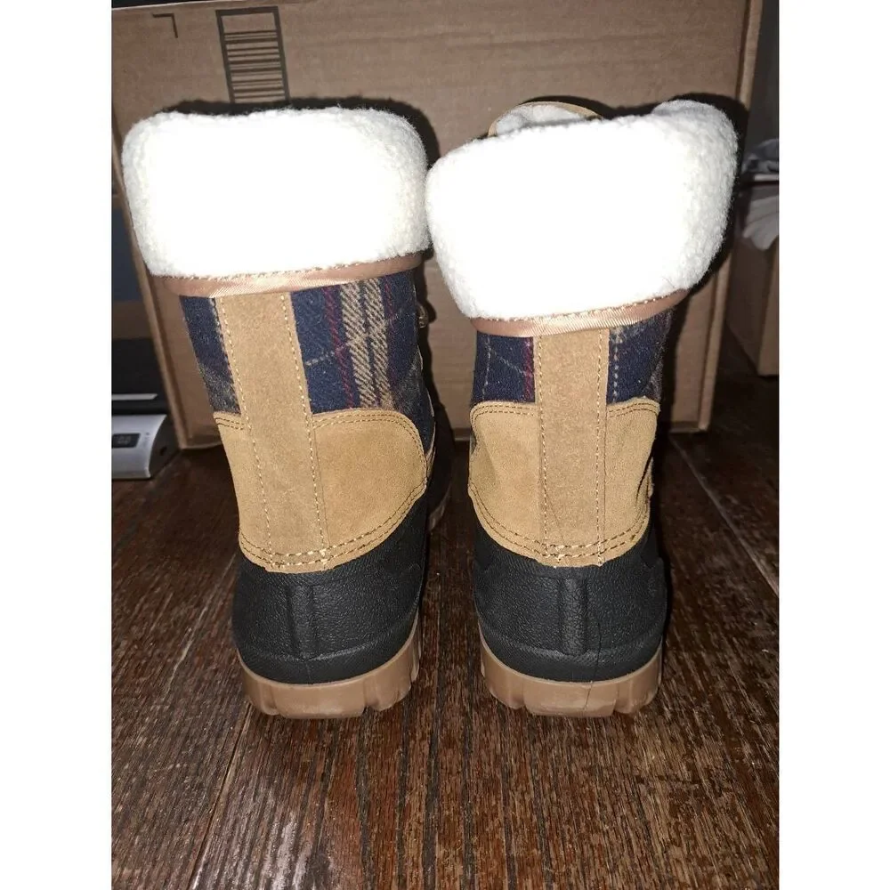 New Size 8 STQ Winter Duck Boots Waterproof Insulated Womens Lace Up Boots